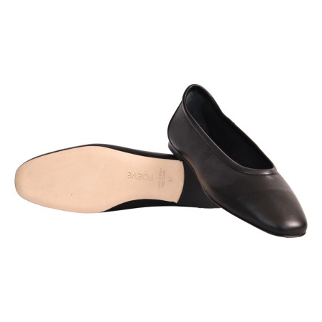 BALLERINA IN NAPPA POEVE FITTI01 NERO