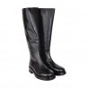 STIVALE IN NAPPA STRATEGIA A5002 NERO
