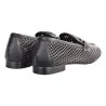 MOCASSINO CON MORSETTO NAPPA PERF. POEVE JJA67 NERO