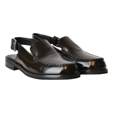 MOCASSINO SLING BACK POEVE JPG52NEW NERO