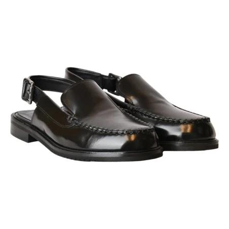 MOCASSINO SLING BACK POEVE JPG52NEW NERO