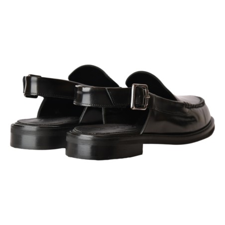 MOCASSINO SLING BACK POEVE JPG52NEW NERO
