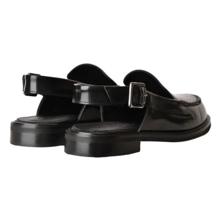 MOCASSINO SLING BACK POEVE JPG52NEW NERO