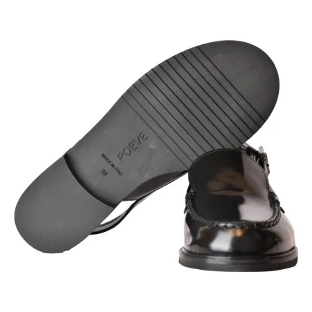 MOCASSINO SLING BACK POEVE JPG52NEW NERO