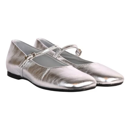 BALLERINA CON CINTURINO POEVE PBALL11M ARGENTO
