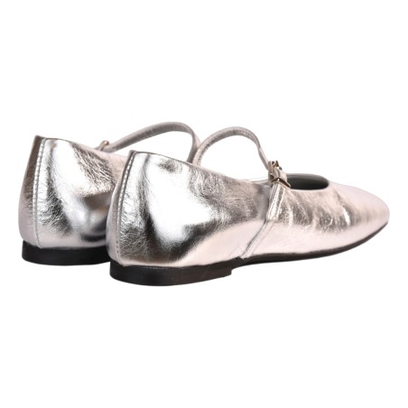 BALLERINA CON CINTURINO POEVE PBALL11M ARGENTO