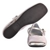 BALLERINA CON CINTURINO POEVE PBALL11M ARGENTO