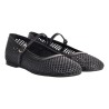 BALLERINA CON CINTURINO PERFOR. POESIE VENEZIANE PBALL31 NERO