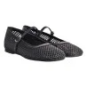 BALLERINA CON CINTURINO PERFOR. POESIE VENEZIANE PBALL31 NERO