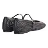 BALLERINA CON CINTURINO PERFOR. POESIE VENEZIANE PBALL31 NERO