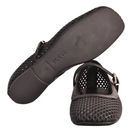 BALLERINA CON CINTURINO PERFOR. POESIE VENEZIANE PBALL31 NERO