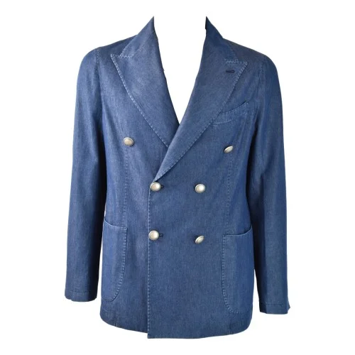 GIACCA DOPPIOPETTO J.O.LUXURY STYLE PIAZZA.VANVITELLI CN-496 BLU