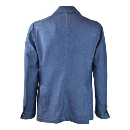 GIACCA DOPPIOPETTO J.O.LUXURY STYLE PIAZZA.VANVITELLI CN-496 BLU