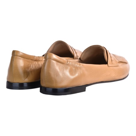 MOCASSINO CON FRANGIA POMME D'OR 1048 CAMEL