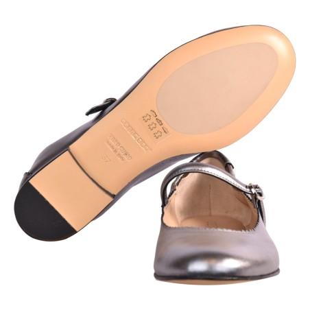 BALLERINA CON CINTURINO POMME D'OR 1063 ACCIAIO