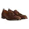 MOCASSINO CON NAPPINE ROSSI 1063V ESPRESSO