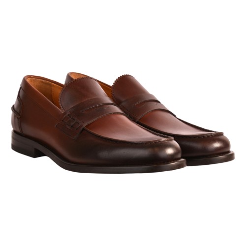 MOCASSINO ROSSI 261 MARRONE