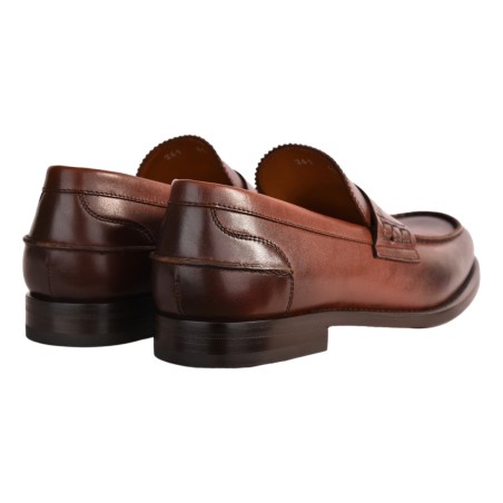 MOCASSINO ROSSI 261 MARRONE