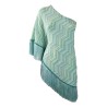 PONCHO CON FRANGE PHO FIRENZE 4321010 FROZEN