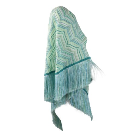 PONCHO CON FRANGE PHO FIRENZE 4321010 FROZEN
