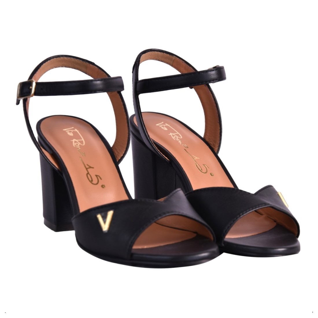 SANDALO SCOLLO V VIA ROMA 15 4401 NERO