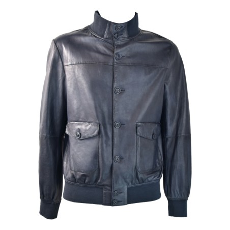 LEATHER JACKET M BULLY 5524 SD02TR