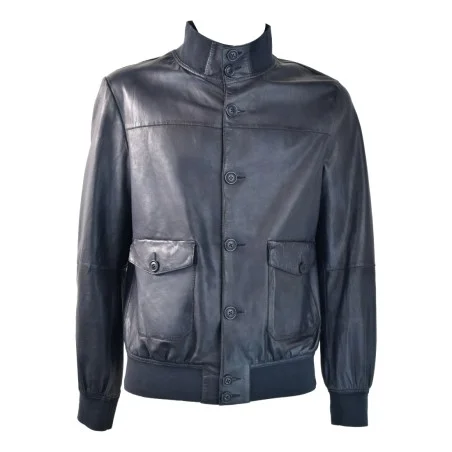 LEATHER JACKET M BULLY 5524 SD02TR