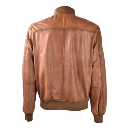LEATHER JACKET M BULLY 5605 SDM60T