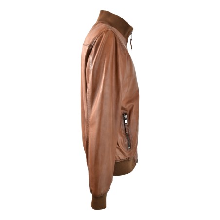 LEATHER JACKET M BULLY 5605 SDM60T