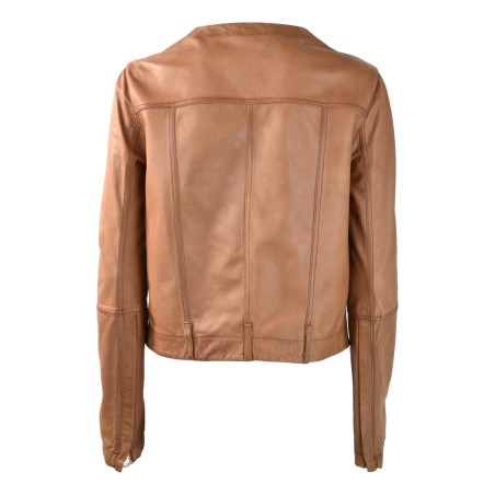 LEATHER JACKET W BULLY 7910 SD09