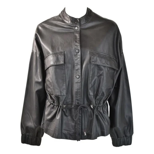 LEATHER JACKET W BULLY 7914 NERO