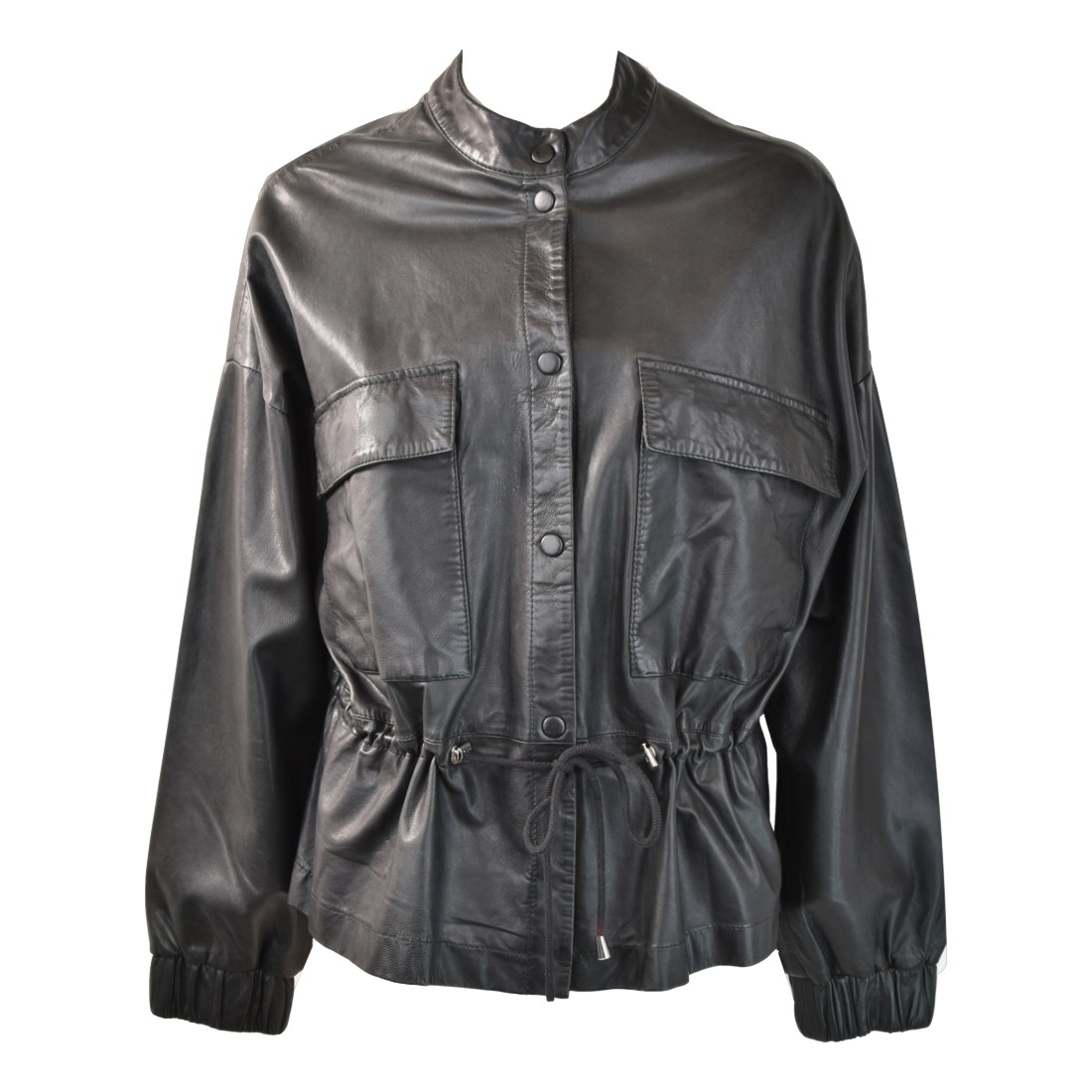 LEATHER JACKET W BULLY 7914 NERO