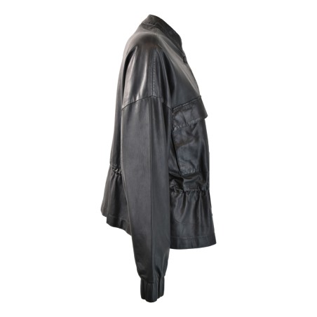 LEATHER JACKET W BULLY 7914 NERO