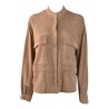 LEATHER JACKET W SUEDE BULLY 7914/PERF GS303