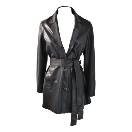 LEATHER JACKET W BULLY 7927 NERO