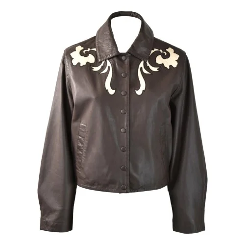 LEATHER JACKET W BULLY 7965 TEX3