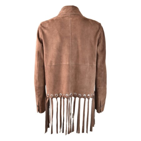 LEATHER JACKET W SUEDE BULLY 8686/FR GS360