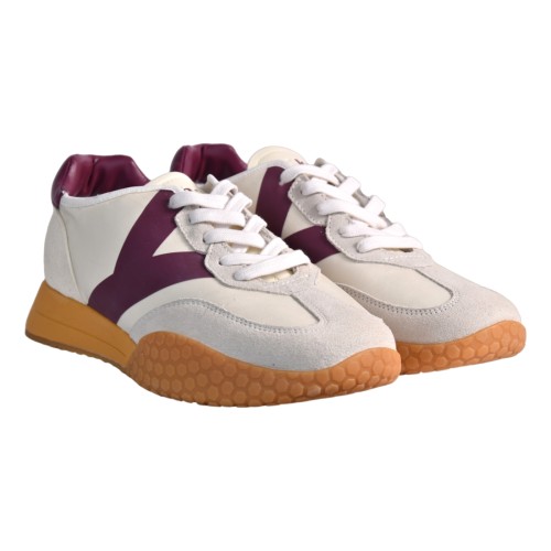 SNEAKERS KEH-NOO A00KM9753 WHT/BORDEAUX
