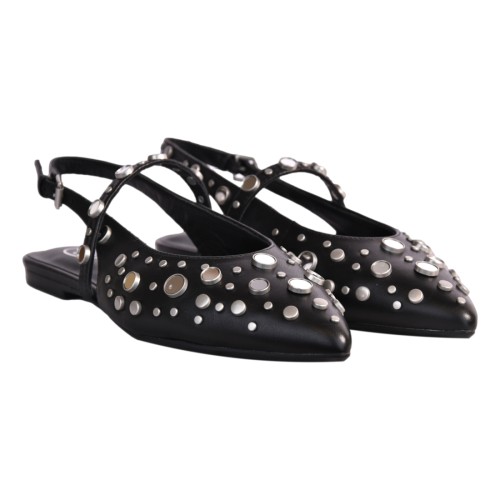 CHANEL CON BORCHIE ASH BRENDA01 BLACK