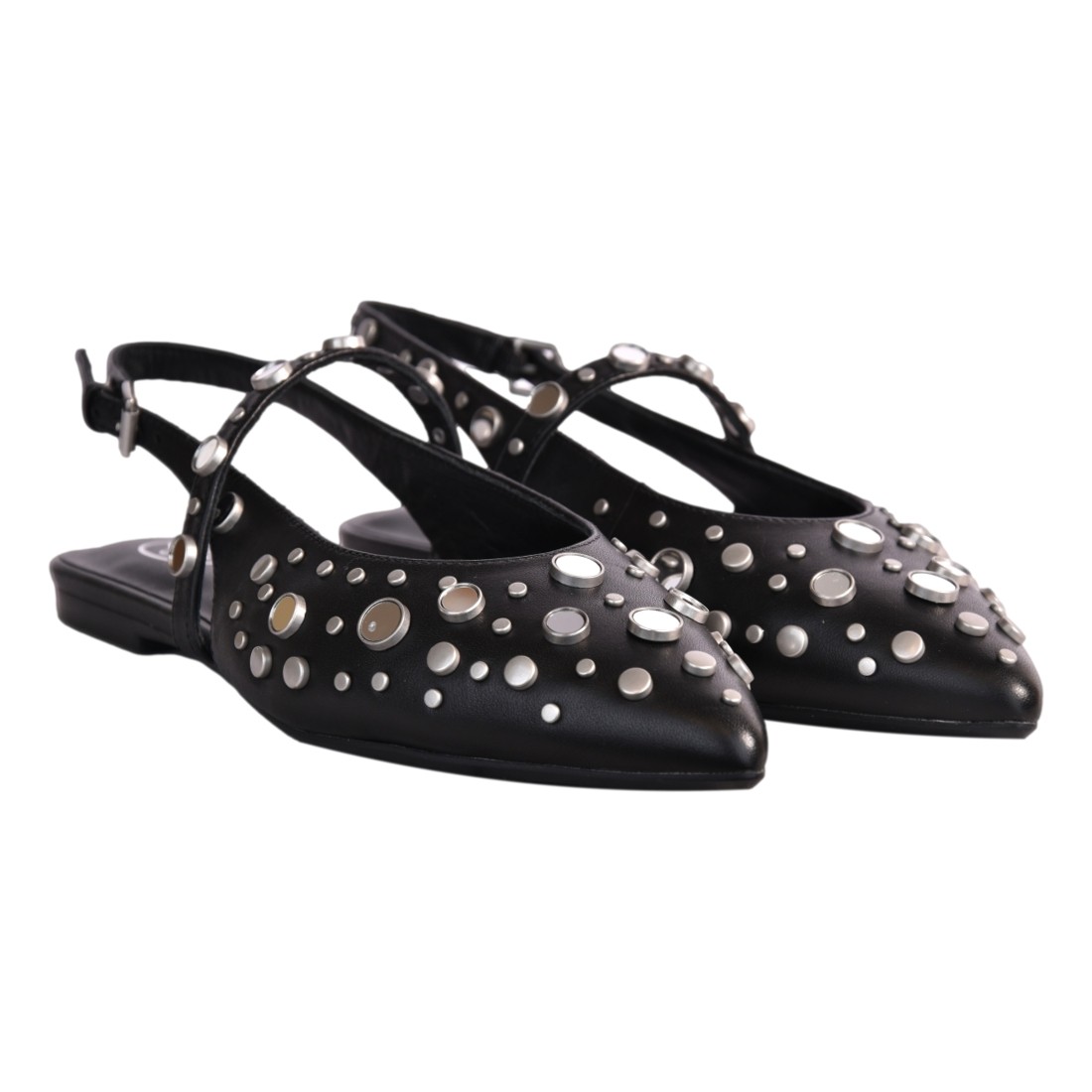 CHANEL CON BORCHIE ASH BRENDA01 BLACK