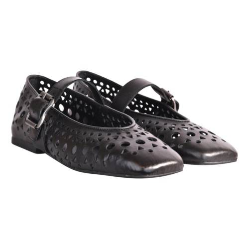 BALLERINA C/CINTURINO ASH BROOK01 BLACK