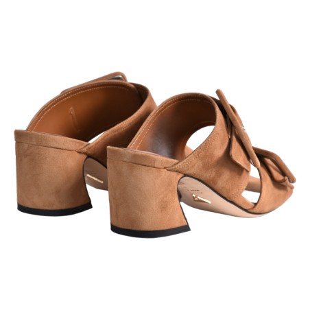 SABOT DOPPIA FIBBIA GIAMPAOLO VIOZZI KE408 CAMEL