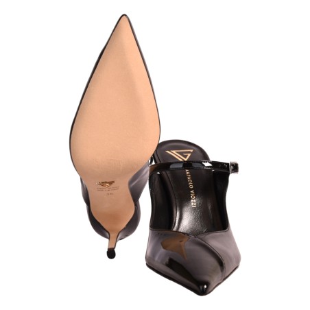 SABOT CON CINTURINO GIAMPAOLO VIOZZI SUS327 NERO