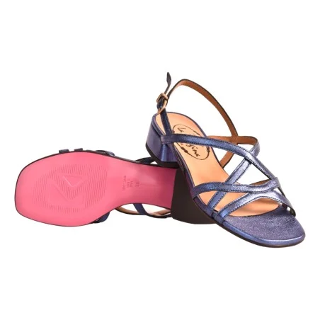 SANDALO INTRECCIO LAMINATO LA PARIGINA 314/322 MARINE