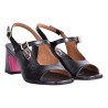 SANDALO VERNICE LA PARIGINA 602/611 NERO