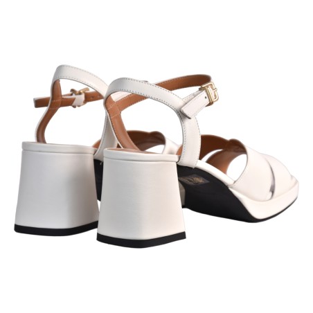 SANDALO NAPPA CON PLATEAU LA PARIGINA 812/814 OFFWHITE