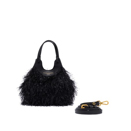 BORSA PELLE E TESSUTO DUA GIANNI CHIARINI BS11118 001