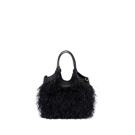 BORSA PELLE E TESSUTO DUA GIANNI CHIARINI BS11118 001