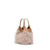 BORSA PELLE E TESSUTO DUA GIANNI CHIARINI BS11118 2971