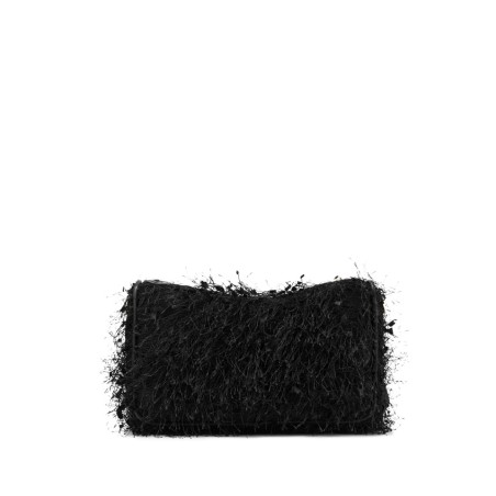BORSA PELLE E TESSUTO NORA POUCH GIANNI CHIARINI BS11694 001